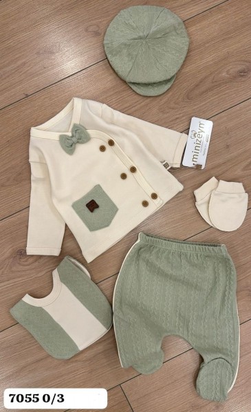 Комплект Для Мальчика Mini Zeyn (0-3мес.)