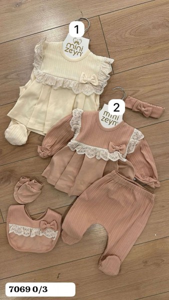 Комплект Для Девочки Mini Zeyn (0-3мес.)