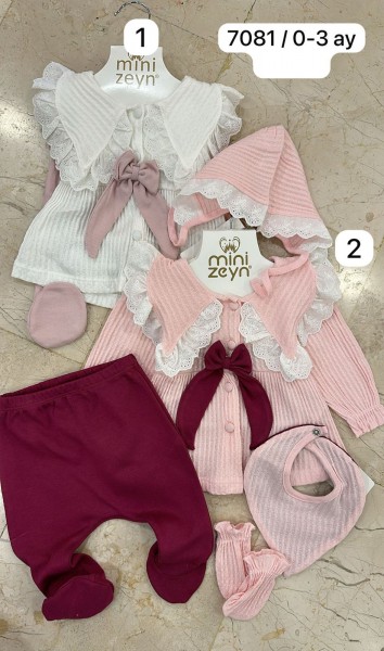 Комплект Для Девочки Mini Zeyn (0-3мес.)