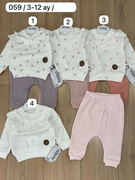 Костюм Для Девочки Anilco (3-6/6-9/9-12мес.)