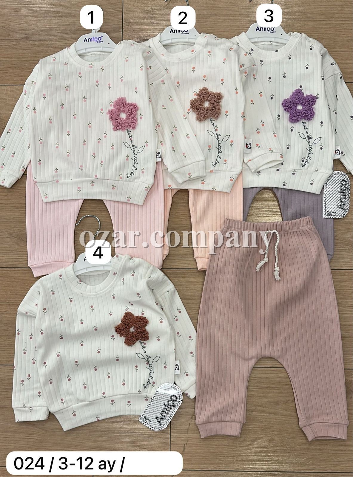 Костюм Для Девочки Anilco (3-6/6-9/9-12мес.)