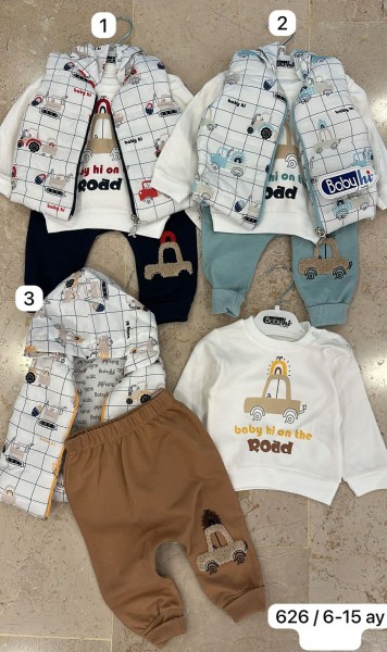 Костюм Тройка Для Мальчика Babyhi (6-9-12-18мес.)