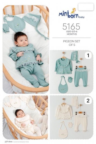 Комплект Для Девочки Mini Born (0-3/0-3/3-6мес.)
