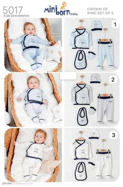 Комплект Для Мальчика Mini Born (0-3/0-3/3-6мес.)