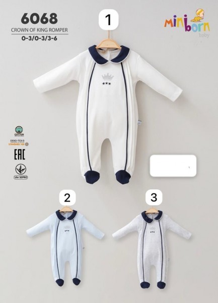 Человечек Для Мальчика Mini Born (0-3/0-3/3-6мес.)