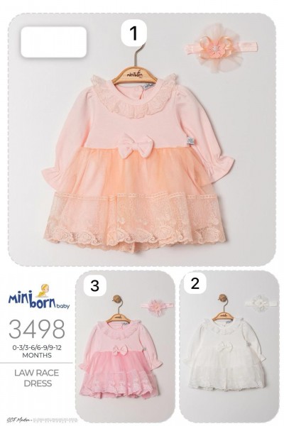 Платье Для Девочки Mini Born (0-3/3-6/6-9/9-12мес.)