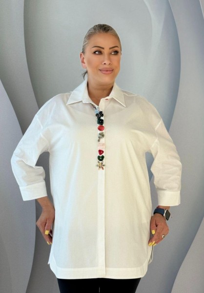 Женская Рубашка Aras (Большие размеры)