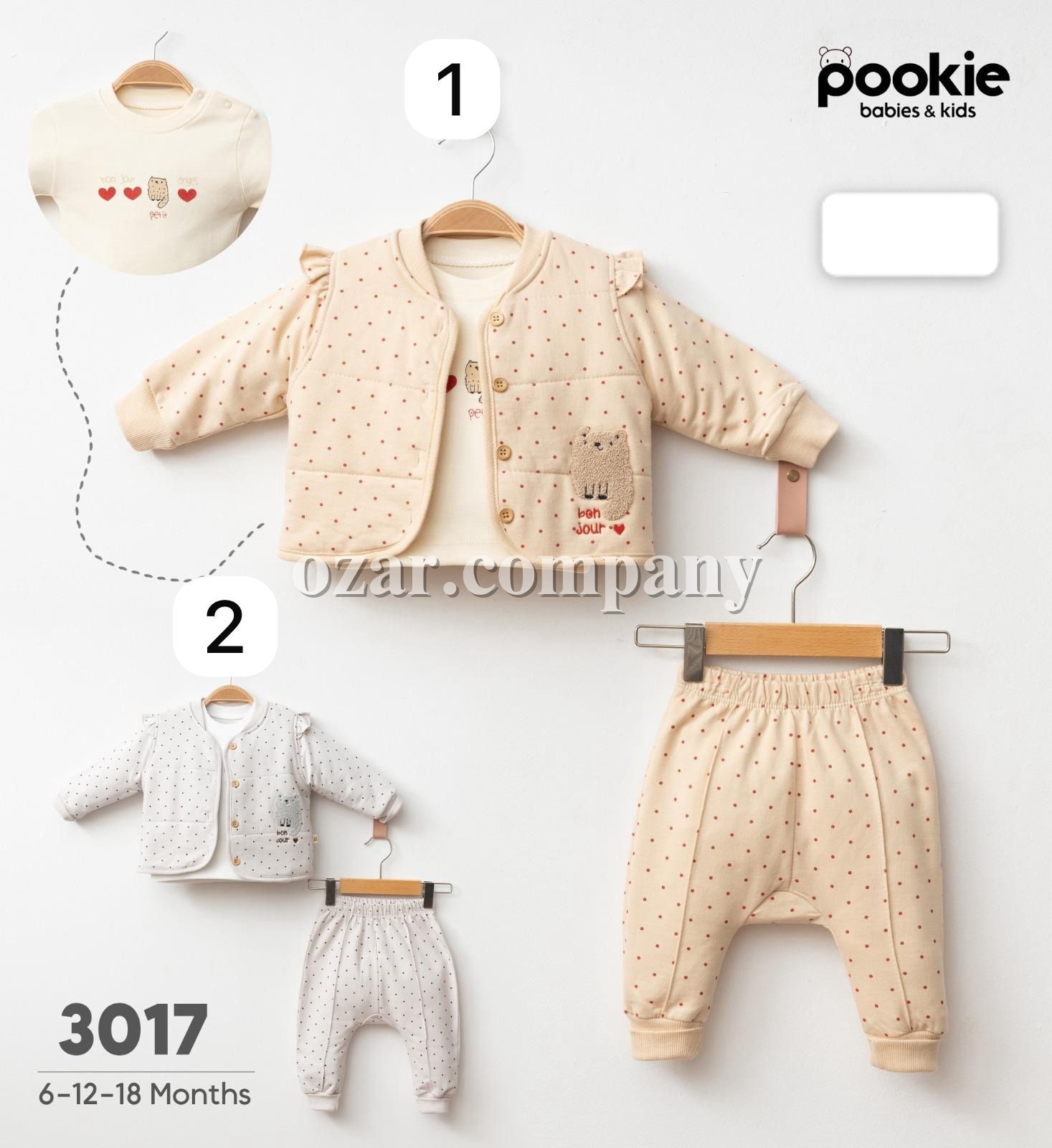 Костюм Тройка Для Девочки Pookie (6-12-18мес.)