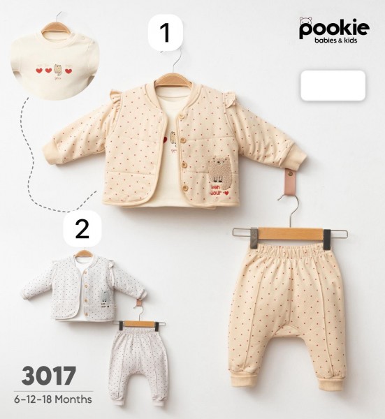 Костюм Тройка Для Девочки Pookie (6-12-18мес.)