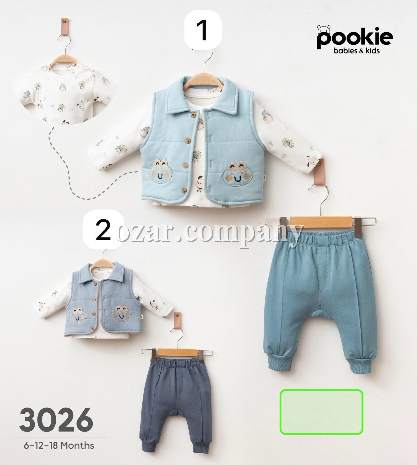 Костюм Тройка Для Мальчика Pookie (6-12-18мес.)