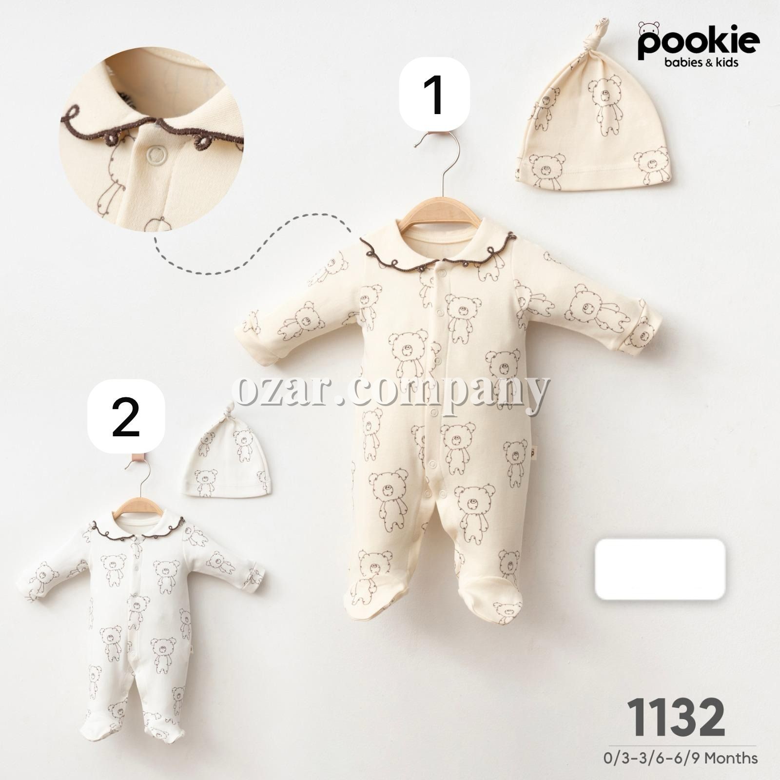 Человечек Для Девочки Pookie (0-3/3-6/6-9мес.)