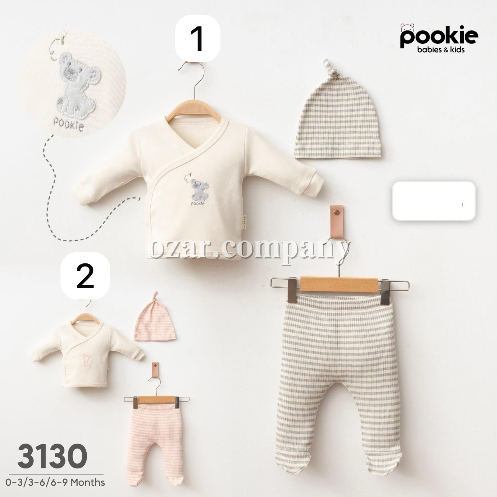 Комплект Для Новорождённых Pookie (0-3/3-6/6-9мес.)