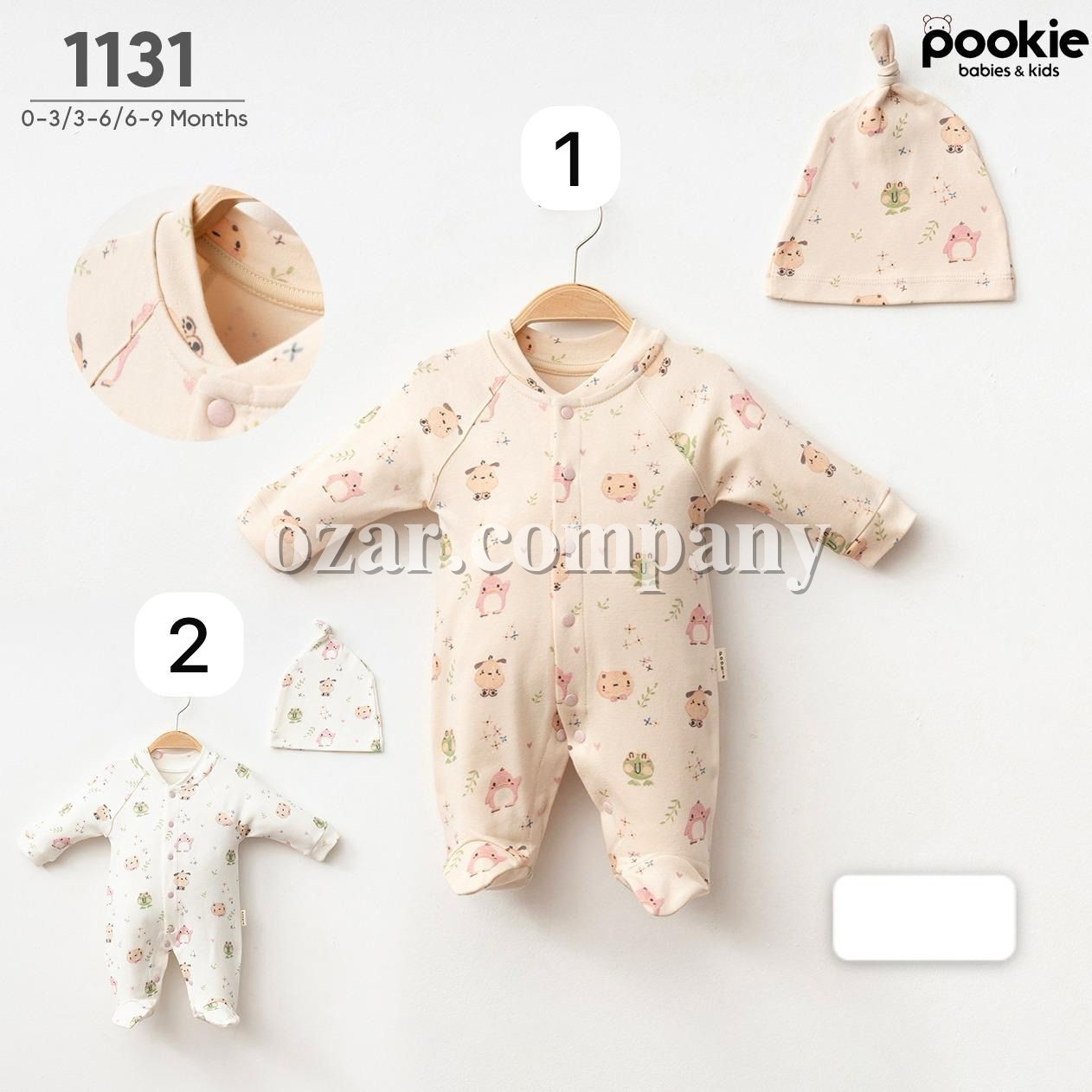 Человечек Для Девочки Pookie (0-3/3-6/6-9мес.)