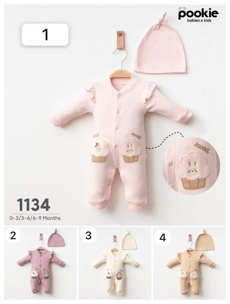 Человечек Для Девочки Pookie (0-3/3-6/6-9мес.)