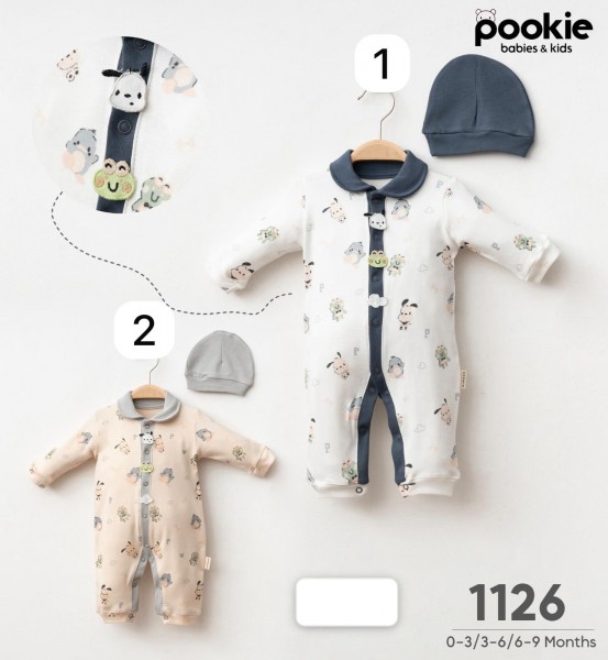 Человечек Для Мальчика Pookie (0-3/3-6/6-9мес.)