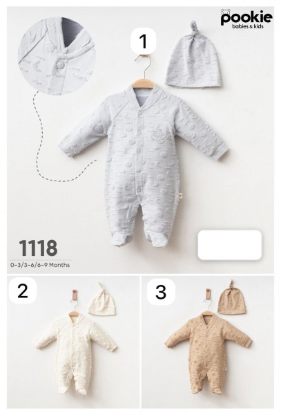 Человечек Для Новорождённых Pookie (0-3/3-6/6-9мес.)