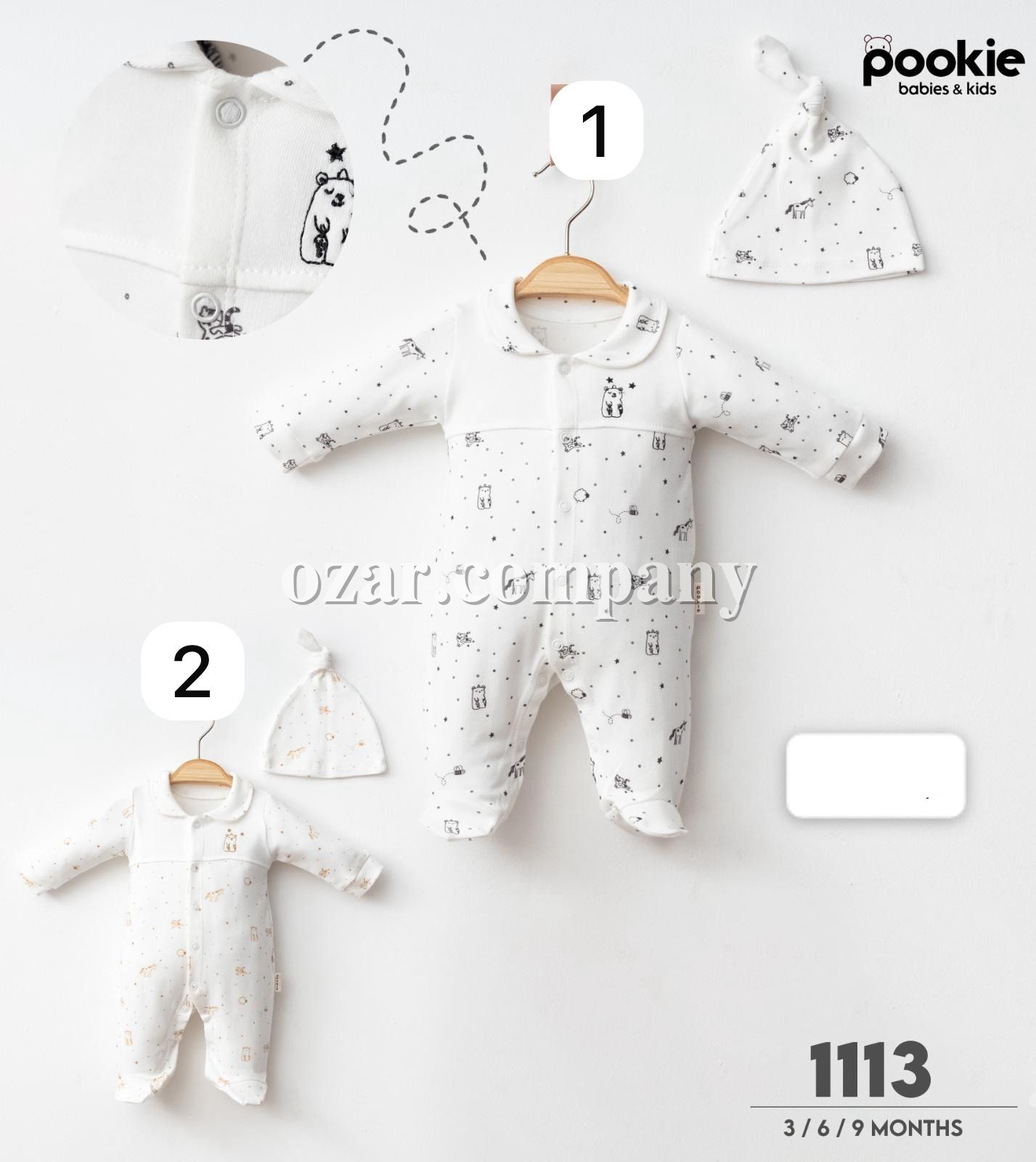 Человечек Для Новорождённых Pookie (3-6-9мес.)