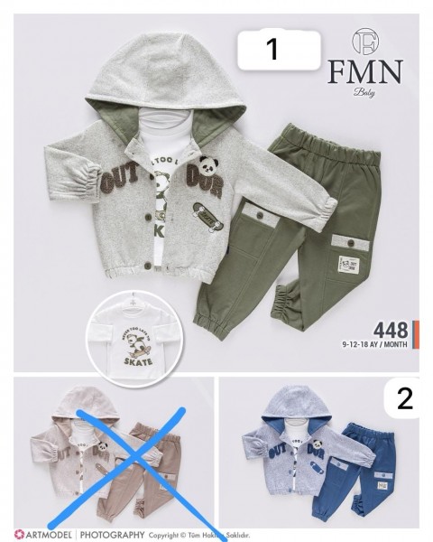 Костюм Тройка Для Мальчика FMN (9-12-18мес.)