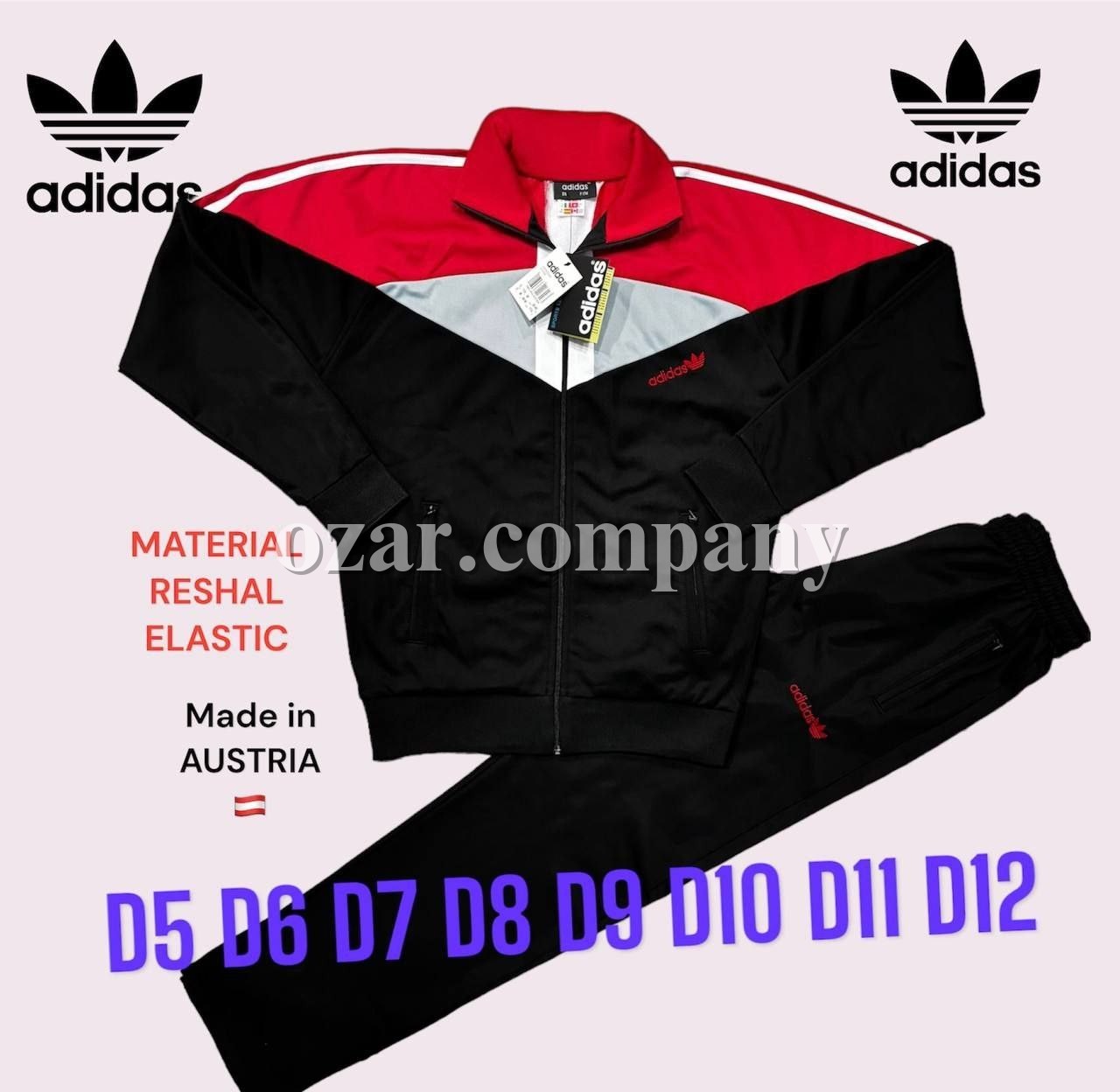 Мужской Спортивный Костюм Adidas