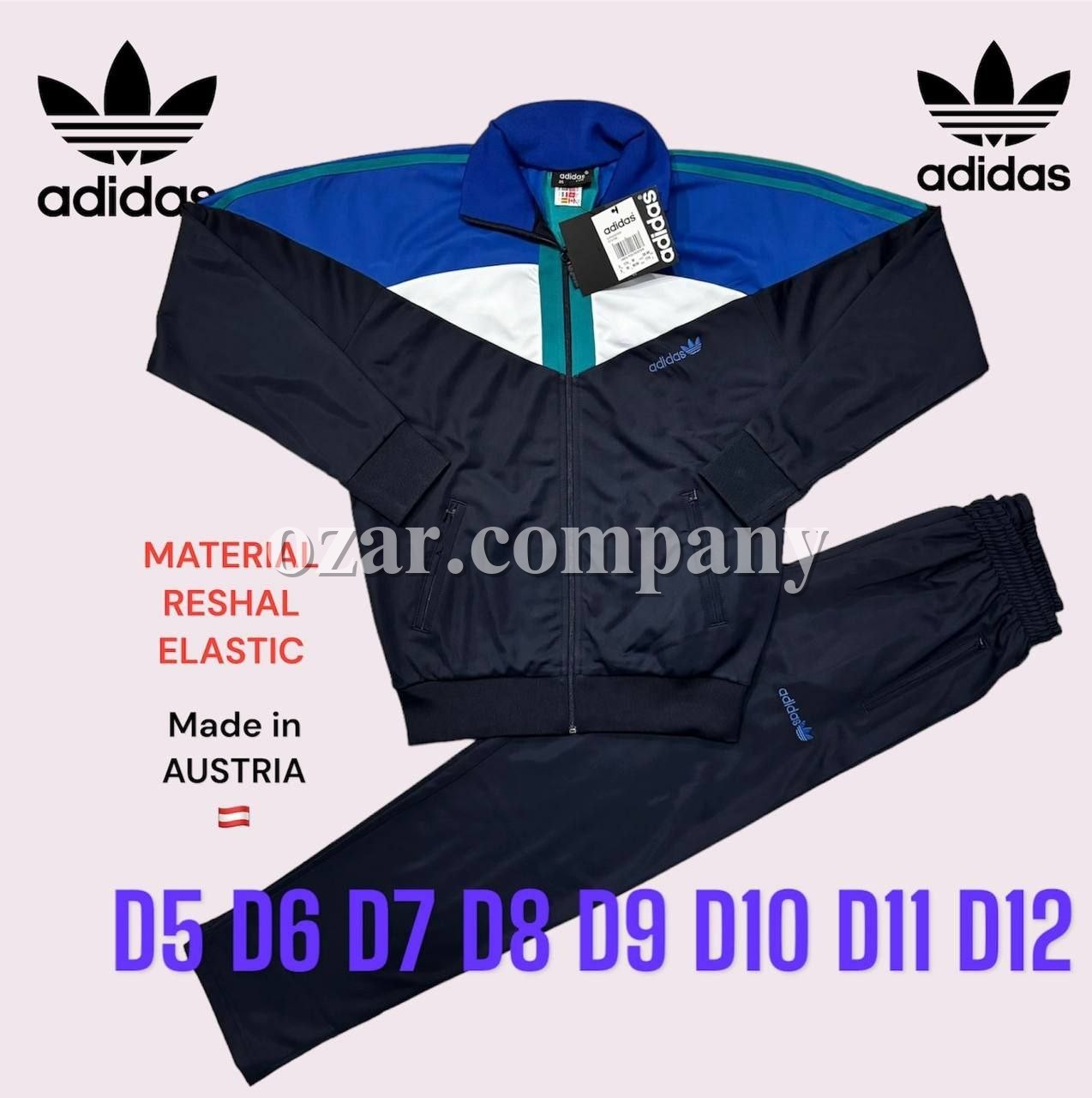Мужской Спортивный Костюм Adidas
