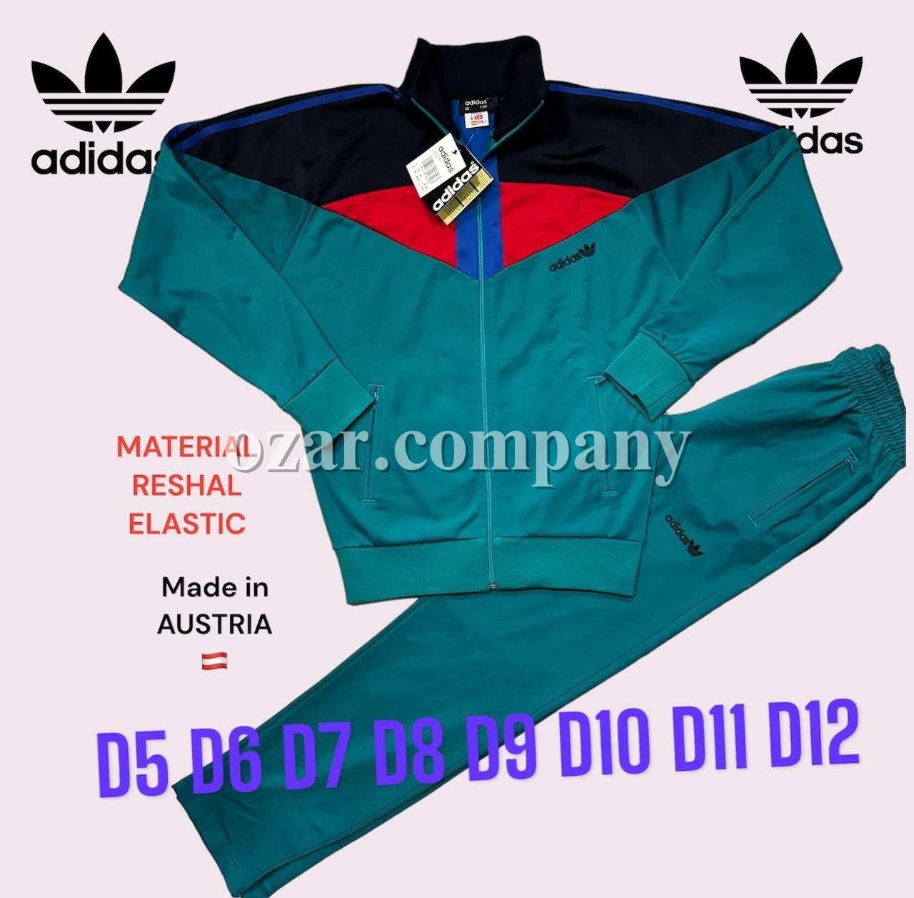 Мужской Спортивный Костюм Adidas