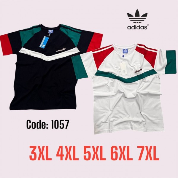 Мужсая Футболка Adidas (Большие размеры)
