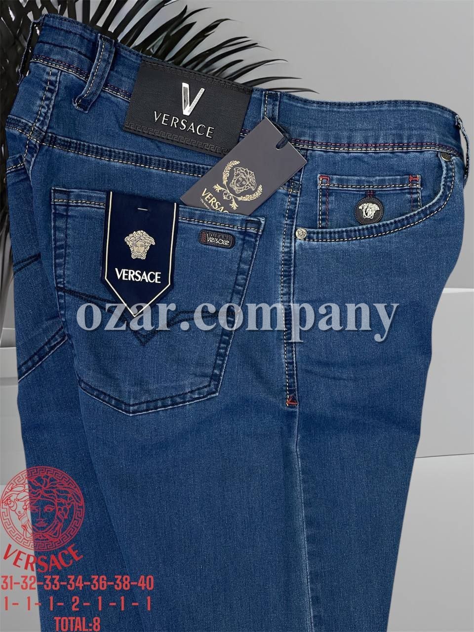 Мужские Джинсы Versace