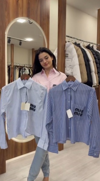 Женская Рубашка Miu Miu