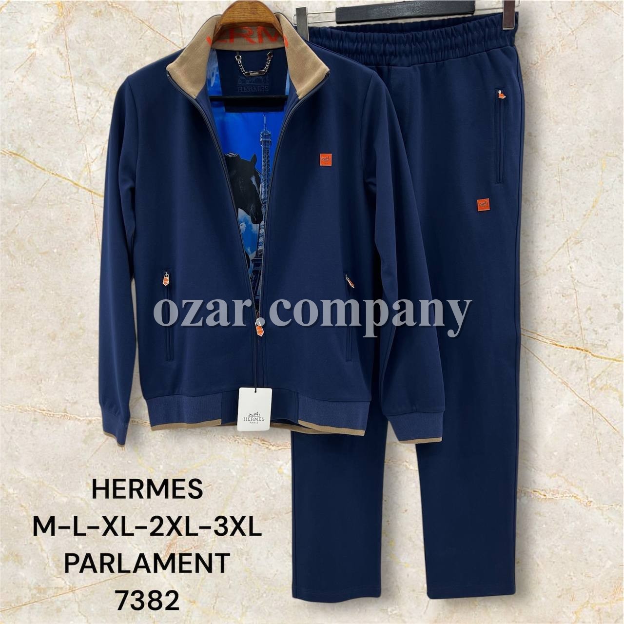 Мужской Спортивный Костюм Hermes