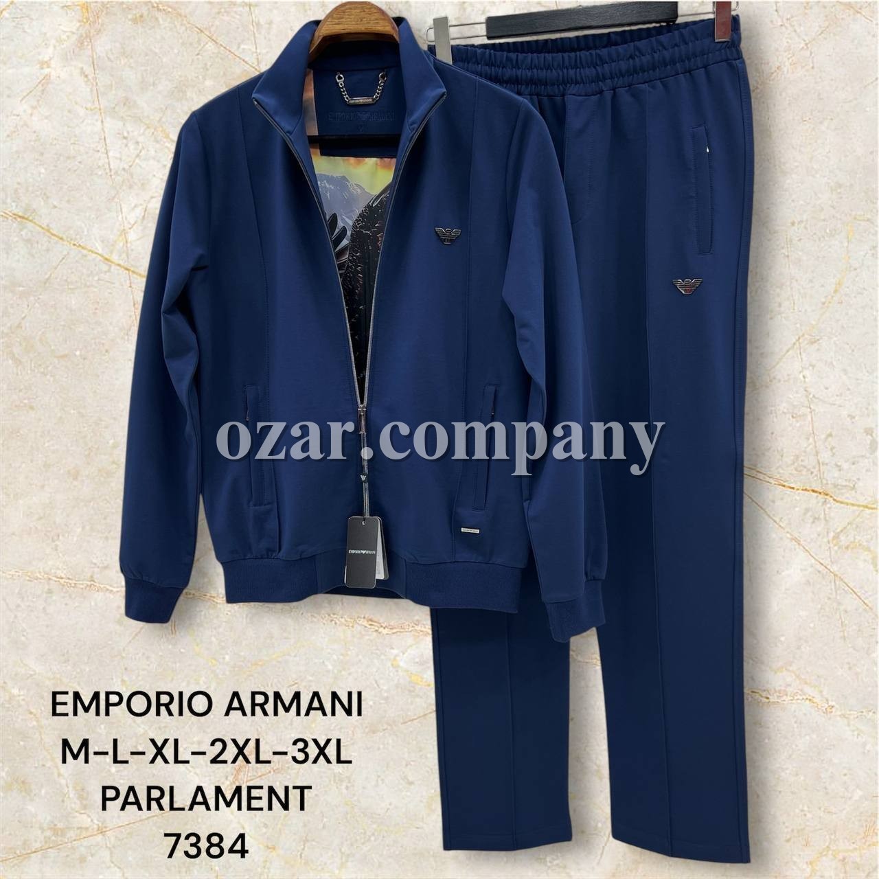Мужской Спортивный Костюм Emporio Armani