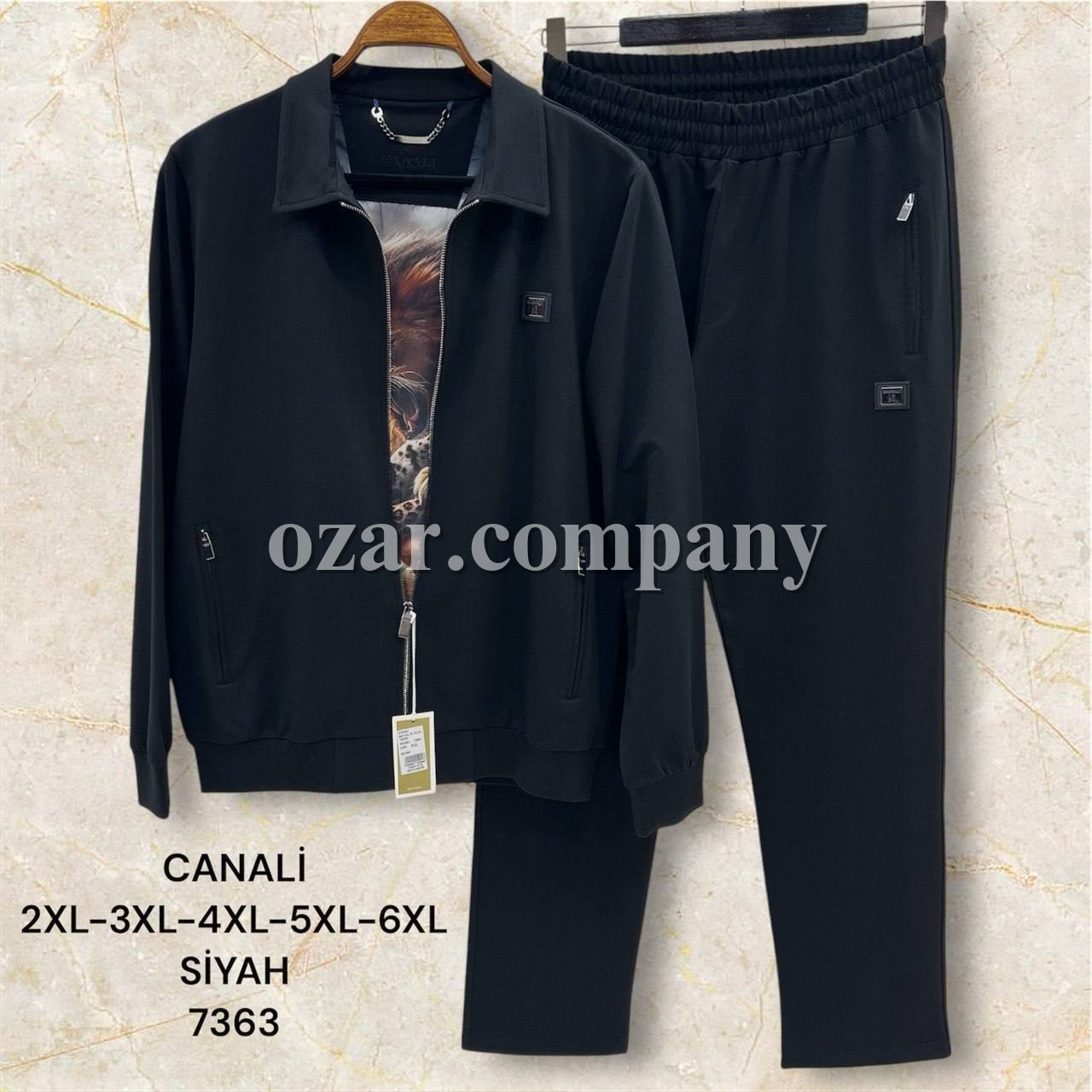 Мужской Спортивный Костюм Canalli (Большие размеры)