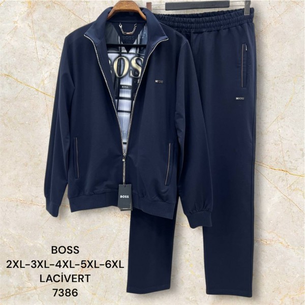 Мужской Спортивный Костюм Boss (Большие размеры)