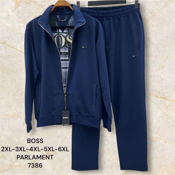 Мужской Спортивный Костюм Boss (Большие размеры)
