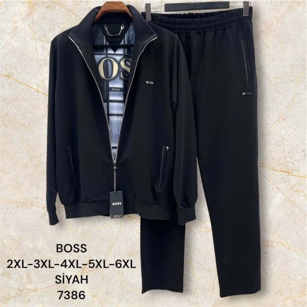 Мужской Спортивный Костюм Boss (Большие размеры)