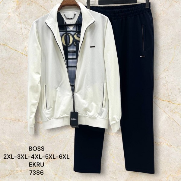 Мужской Спортивный Костюм Boss (Большие размеры)