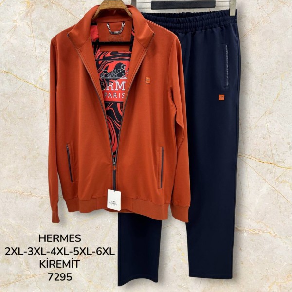 Мужской Спортивный Костюм Hermes (Большие размеры)