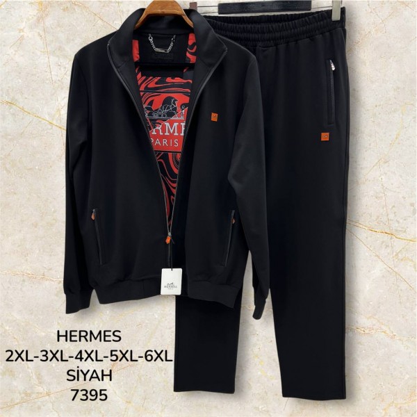 Мужской Спортивный Костюм Hermes (Большие размеры)
