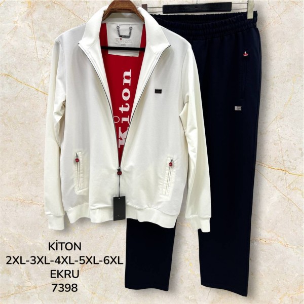 Мужской Спортивный Костюм Kiton (Большие размеры)