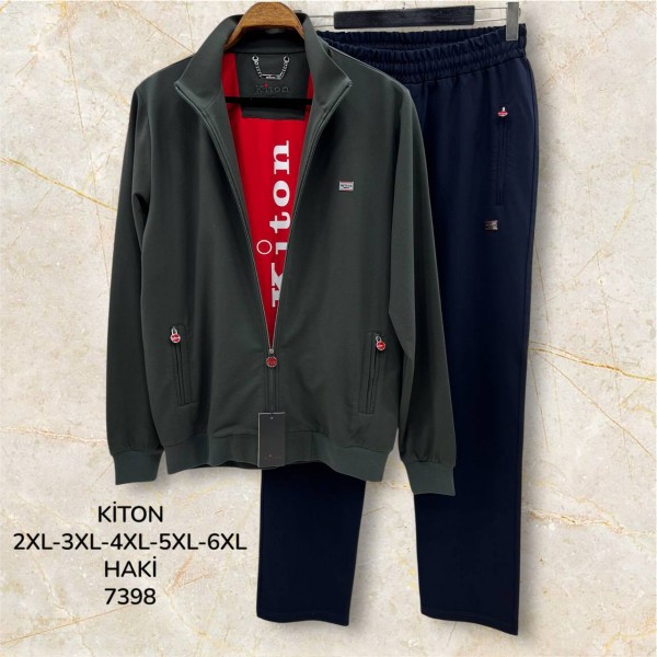 Мужской Спортивный Костюм Kiton (Большие размеры)