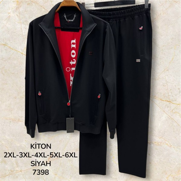 Мужской Спортивный Костюм Kiton (Большие размеры)