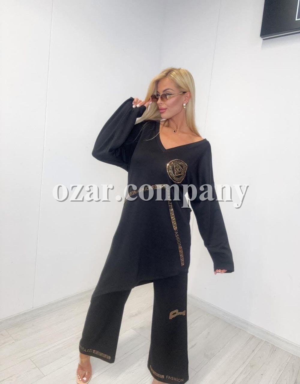 Женский Трикотажный Костюм Paparazzi Fashion 