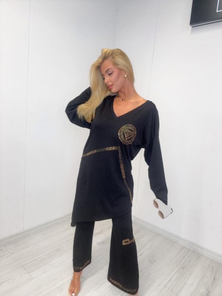 Женский Трикотажный Костюм Paparazzi Fashion 