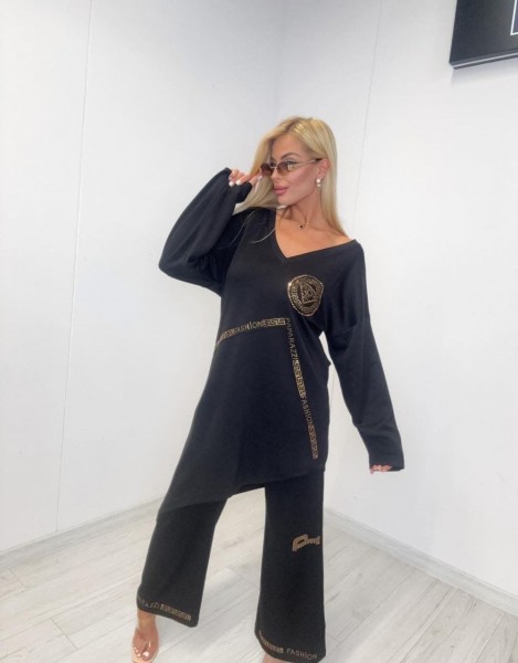 Женский Трикотажный Костюм Paparazzi Fashion 