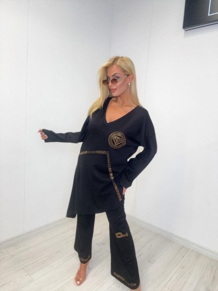 Женский Трикотажный Костюм Paparazzi Fashion 