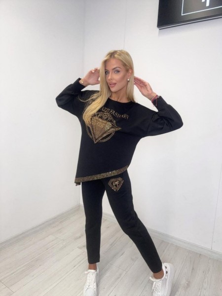 Женский Трикотажный Костюм Paparazzi Fashion 