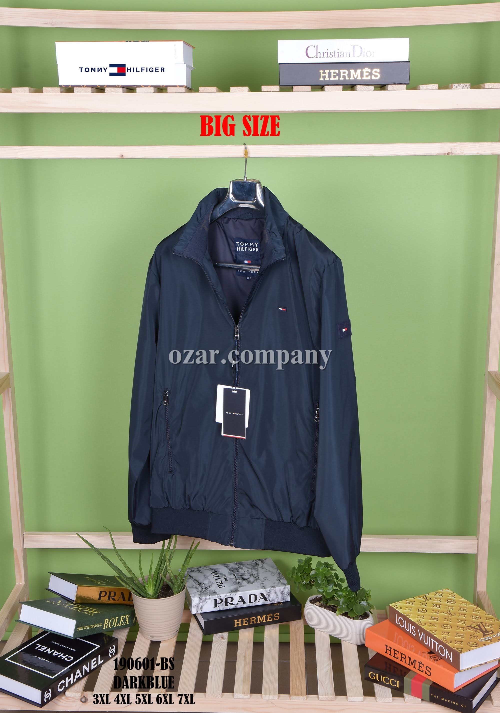 Мужская Ветровка Tommy Hilfiger (Большие размеры)