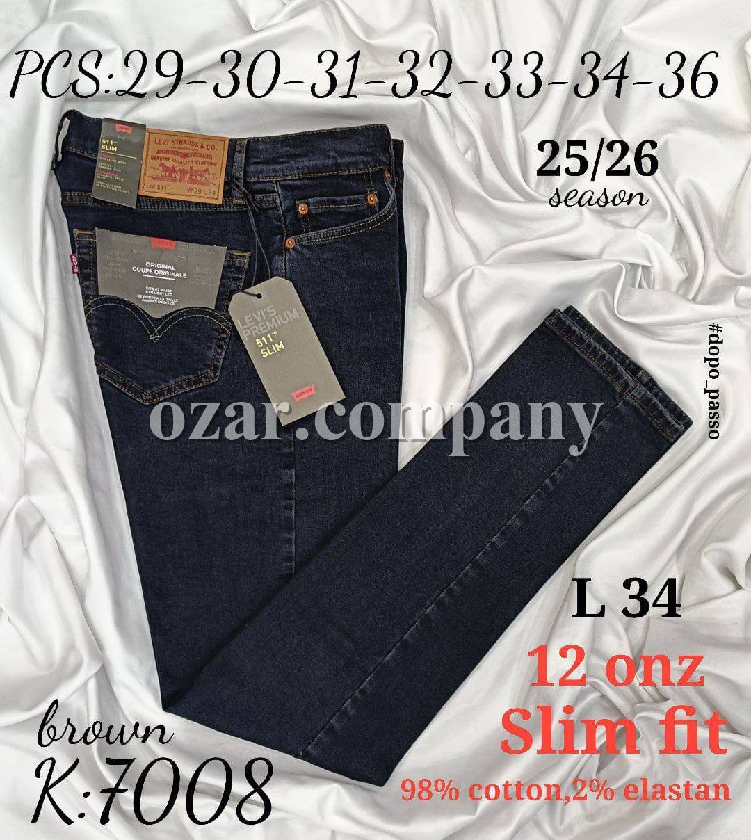 Мужские Джинсы Levi’s 511