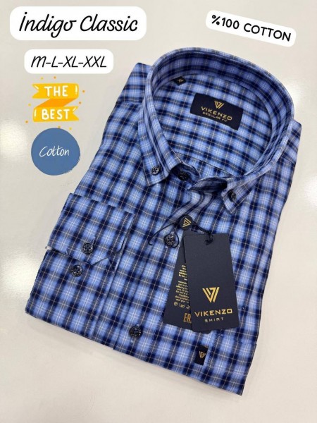 Мужская Рубашка Vikenzo