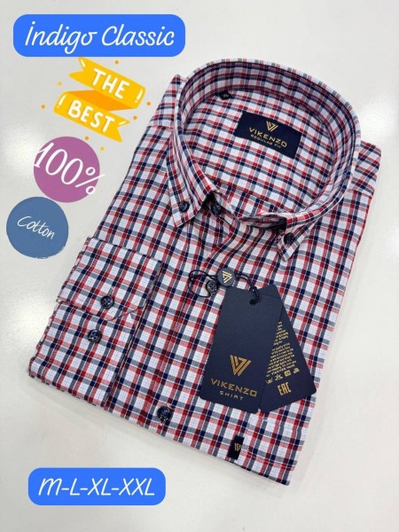 Мужская Рубашка Vikenzo