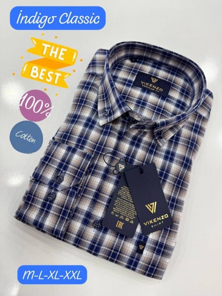 Мужская Рубашка Vikenzo